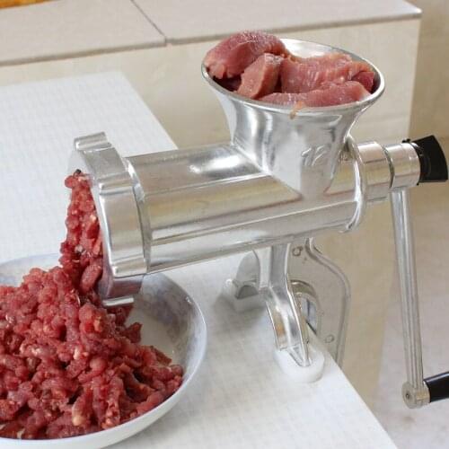 Stainless steel handmade meat mincer sausage making sausage filling pasta manufacturer meat and vegetable mincer meat tenderizer