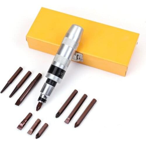 Screw Buster 12-piece Impact Screwdriver S2 Broken Screw Extractor Industrial Grade Percussion Impact Batch