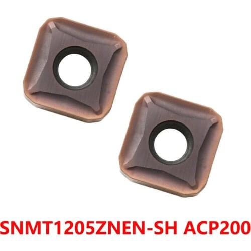 SNMT1205ZNEN-SH ACP200 SNMT1205 ZNEN Carbide Inserts Lathe Cutter SNMT 1205 Turning Tool CNC 10pcs 100% Original