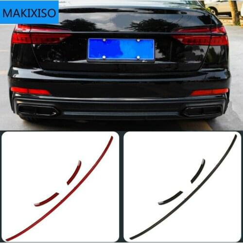 LED turn signal width light modified new streamer through tail light For audi new a6 a7 a8 D4 D5 C8 Through trunk rear lamp