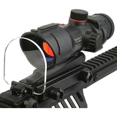 3mm Thick Optic Scope Foldable Lens Shield Protector Fit 20mm Rail Mount for Aim Sports Reflex Sight Slider Cover Red dot