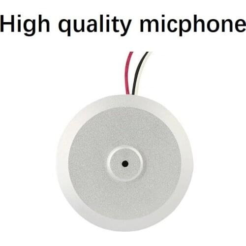 High-sensitivity/High quality Smart CCTV Microphone Audio Pick up Voice Sound Monitor for Security System Cameras DVR NVR Input