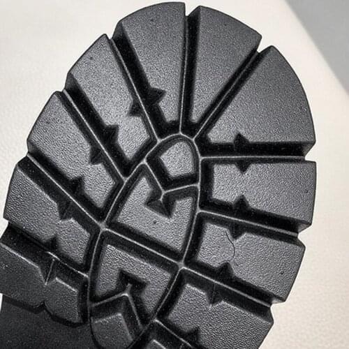 Women Blocks-Heel Platform Shoes Round Toe Retro Small Leather Shoes for 2021 New Fashion d88