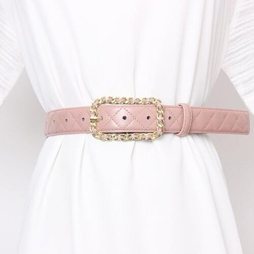 Womens runway fashion genuine leather Cummerbunds female Dress Corsets Waistband Belts decoration wide belt TB1544