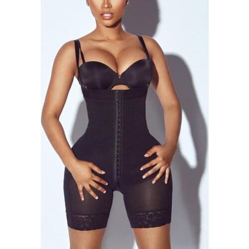 Women Shapewear High Compression Removable Straps Fajas Body Shaper Corset Fajas Colombianas Post Surgery Fajas Colombianas