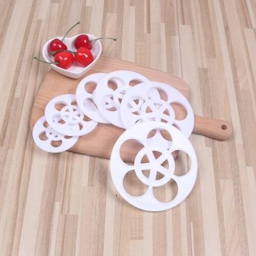 1set/6Pcs Rose Flower Petal Shape Plungers Cutters Decorating Tools For Cake Sugarcraft Fondant Cookies Confectionery Tools