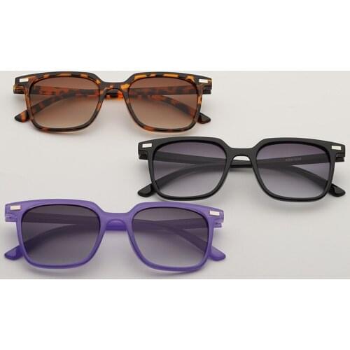 2020 Vintage Square Children Sunglasses Anti-reflective Boys And Girls Plastic Glasses Frame Classic New Kids Sun Glasses Uv400