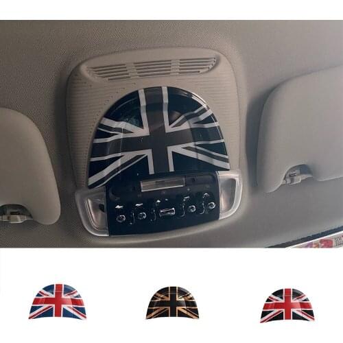Car Reading Light Lamp Sticker Cover Frame For Mini Cooper Clubman Countryman F54 F55 F56 F60 Interior Decoration Accessory