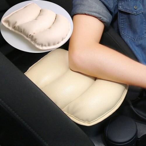 Car Armrests Cover Arm Rest Seat Box Pad Protective Case Soft PU Mats for Peugeot 206 207 208 301 307 308 407 2008 3008 4008