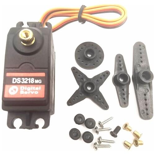 DS3218MG Digital Servo 270° high torque Plastic tooth Steering Gear for Airplane Robot RC Car RC toy parts