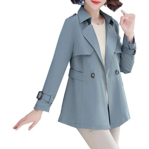 Spring Autumn New Ladies Jacket Middle-Aged Mothers Wear Cotton Womens Coats Feminine Casual Cardigan Jacket With Suit Collar