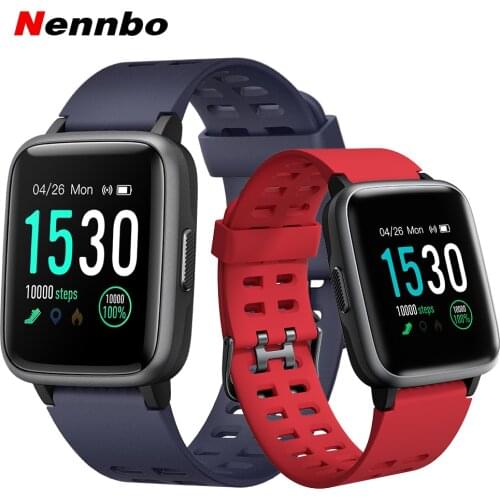 ID205 Touch Screen Bluetooth Smart Watch Waterproof Fitness Tracker Sports Bracelet Pedometer Call Reminder SmartWatch