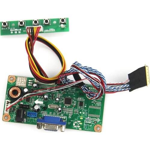 M.RT2270 LCD/LED Controller Driver Board(VGA) For PQ101WX01 HSD101PWW1-A00 1280x800 LVDS Monitor Reuse Laptop