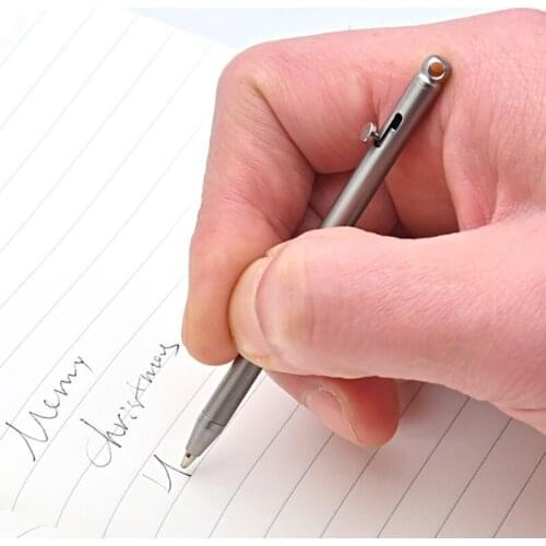 Mini Titanium Pen Portable EDC Gadget Outdoor Equipment Personality Creative Signature Pen Camping Hiking Tool