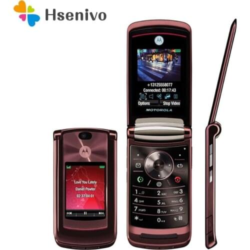 Refurbished Unlocked Motorola RAZR2 V9 2.2" Mobile Phone 2MP Cell Phone Free shipping
