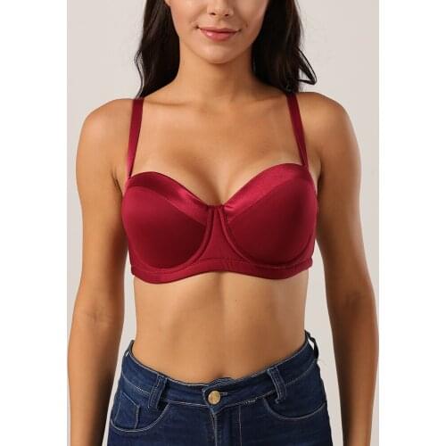 New Fashion Women Bra For Push Up Lingerie With Steel Ring Thin Padded Detachable Shoulder Strap Underwear Brassiere Tops