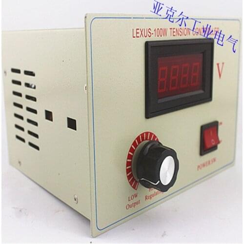 LUXUS-100W Tension Controller Tension Controller Digital Display Manual Tension Control Disk Magnetic Powder Clutch Brake
