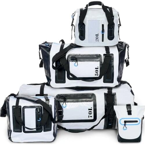 Waterproof Dry Bag 20L 50L 70L Waterproof Swimming Handle Bag With Front Pocket Floating Upstream Swim Beaches Storage bag