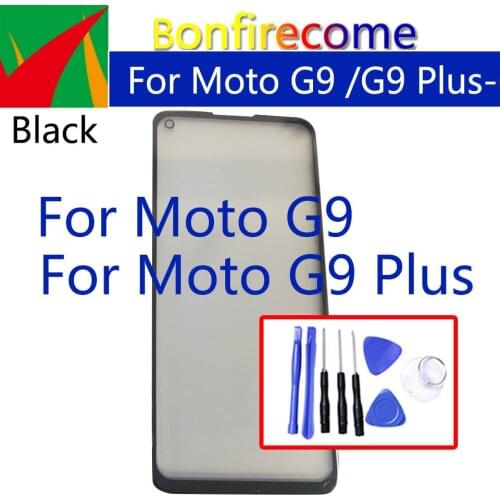 Replacement For Motorola Moto G9 Plus Touch Screen Front Glass Panel LCD Outer Lens