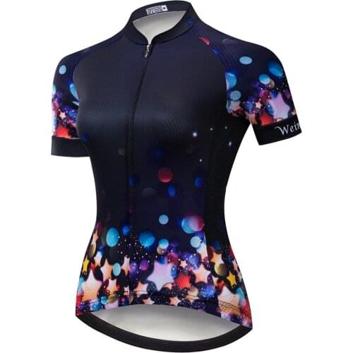 Cycling Jersey Women Bike Top Shirt Short Sleeve MTB mountain Ropa Maillot Ciclismo road Racing Bicycle Clothes female Purple
