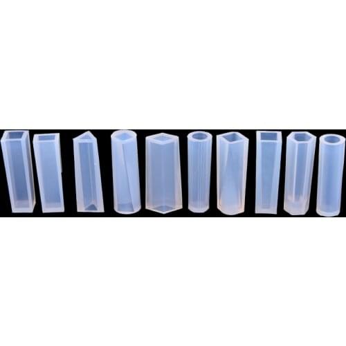 1Pc DIY Pendant Liquid Silicone Mold Resin Jewelry Pendant Mould Handmade Decoration Tools Crystal Design