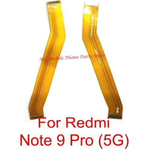 10 PCS Main Board Motherboard Flex Cable For Xiaomi Redmi Note 9 Pro Note9 Pro 5G Mainboard Connector Flex Cable Repair Parts