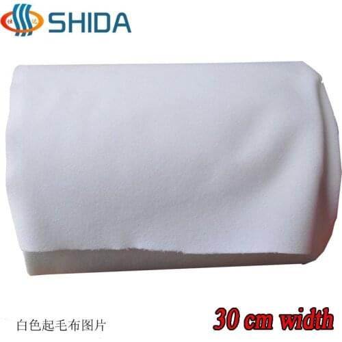 30cm Width 2m/roll Black and White Ultra Thin and Soft Injection Loop Tape for Baby Clothing Products, Adhesive Fastener Strap