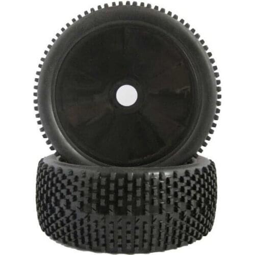 4Pcs 1/8 Scale RC Buggy Off-road Car Tire Flat Tires 802 Wheels For HSP/NANDA/FS/Kysho/SMARTECH RC Car Model 112*43mm