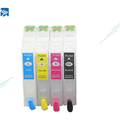 4PK T2991 29XL T2994 Refillable ink cartridges for Epson XP-255 XP-257 XP-352 XP-355 XP-452 XP-455 with auto reset chips 29