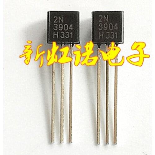 5Pcs/Lot New Original 2n3904 Into Small Power Triode TO-92 Integrated circuit Triode In Stock
