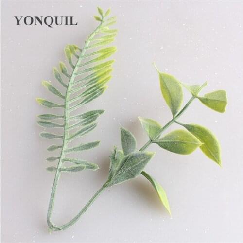 50PCS Silk Roses Leaf DIY Gifts Box Wedding Decorative Flowers Wreaths Christmas Decorations For Home Artificial Leaves