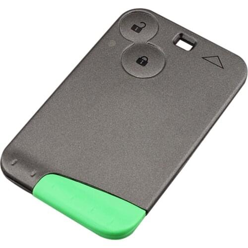 Car 2 Buttons Smart Remote Key Cover ForRenault Espace 2001 To 2006 433 Mhz Auto Smart Card Remote Fob Accessories Modification