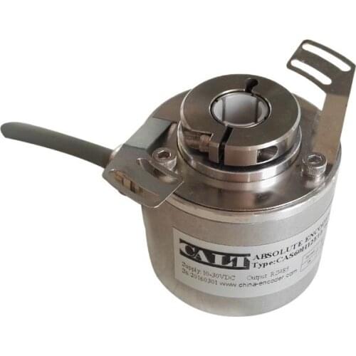 CALT 12 Bit high resolution 10mm blind hollow shaft Modbus Absolute encoder CAS60H12E10RMB