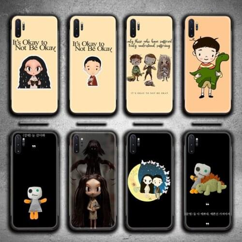 Its Okay To Not Be Okay Phone Case For Samsung Galaxy Note20 ultra 7 8 9 10 Plus lite M51 M21 M31S J8 2018 Prime