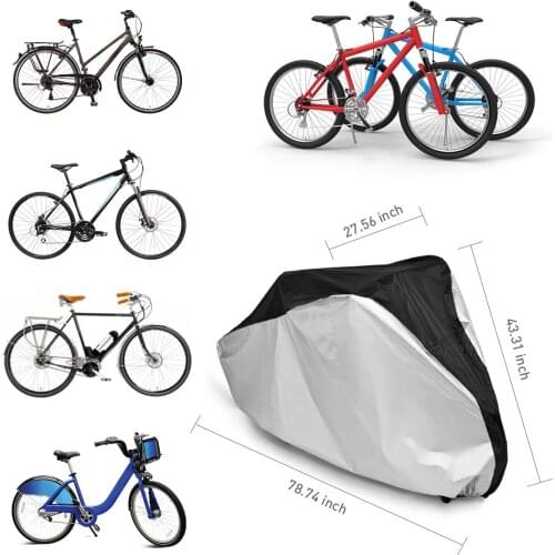 Outdoor Bicycle Cover Waterproof Dustproof UV Protective Cycling Bike Dust Rain Cover Protector Cycling Accessory X111D