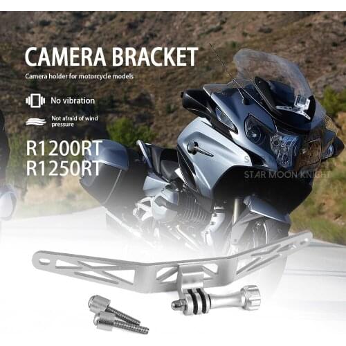 Motorcycle Accessories Recorder holder for GoPro camera Bracket CamRack For BMW R1200RT R 1200 RT 2014 - on
