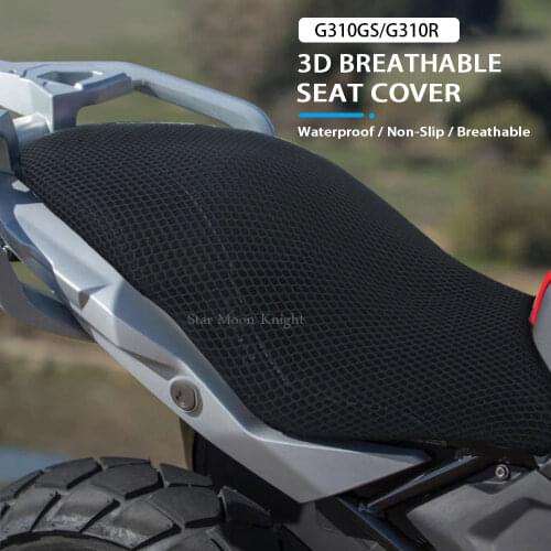 For BMW G310GS G310R G 310 G310 GS R Motorcycle Protecting Cushion Seat Cover Nylon Fabric Saddle Seat Cover Accessories