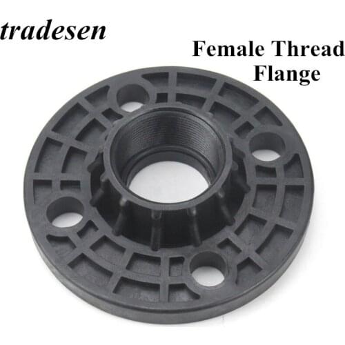 1pc PE Female Thread 2" 3" 4" Flange plate Landscape irrigation PE pipe connector Integral flange with Gasket PVC UPVC Pipe part