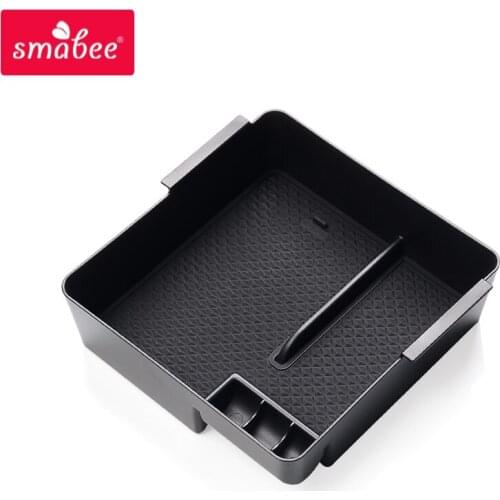 For Mitsubishi PAJERO V93 V97 V98 2007-2019 Car Armrest Box Storage Center Console Storage Box Accessories
