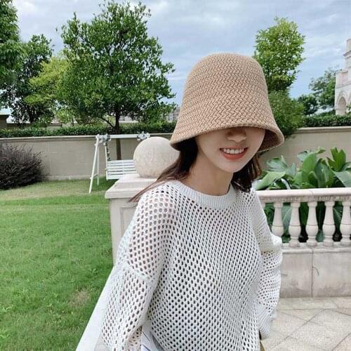 2021 New Summer Hip Hop Hat Panama Bucket Hats for Women Felt Wool Hat Girls Autumn Fashion Fur Black Cap Beanies Chapeau Femme