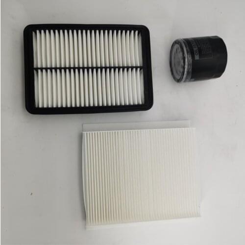 Oil filter air ffilter Air conditioning filter set filters for Chery Tiggo 7 Tiggo 8 1.5T A set of three 3pcs a set