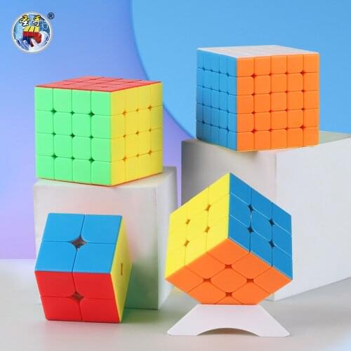 Genuine Sengso Magnetic Force Magic Cube 4x4x4 5x5x5 Speed Magico Cubo Professional Competition Cubes Puzzle Home Games Toys