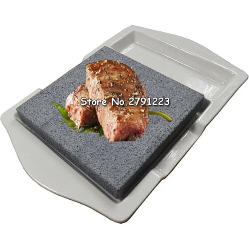 Hot Lava Rock Cooking Steak