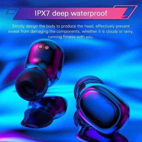 G6S Portable Wireless Bluetooth 5.0 In-Ear Earphone Stereo Touch Control Earpiece With Charge Box Mic