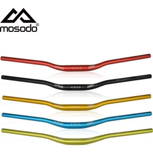 Mosodo Bicycle Handlebars Bike Riser Aluminium 31.8mm Handle Bar 720/780mm MTB Steering Wheel Mountain Bike Parts Accessories