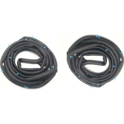 Front Pair Door Weatherstrip Moulding Seal for Honda CR-V 2007-2011