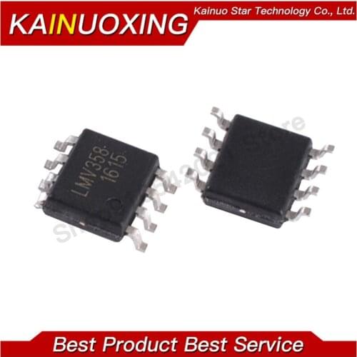 10PCS LMV358IDR SOP8 LMV358 SOP LM358IDR LMV358I SMD MV358I SOP-8