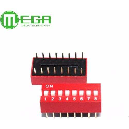 20pcs 8P DIP switch / level DIP switch / 8P 2.54mm pitch