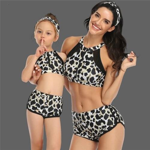 2020 Childrens Swimwear Sports Swimwear Girls Swimwear Parent-child Swimwear Children Bikini Girls Underwear