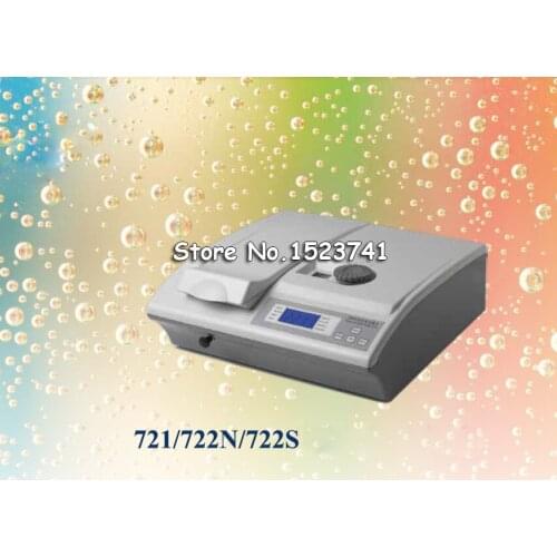 220V Visible spectrophotometer 721 visible spectrophotometer Photometer Professional experimental instrument